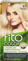 Изображение товара Крем-краска для волос ФИТОКОСМЕТИК Fitocolor, тон 9.1 Пепельный блондин, 115мл