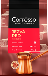 Кофе молотый COFFESSO Jezva Red, 100г