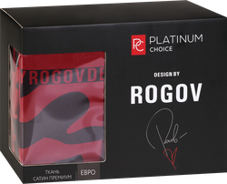 Комплект постельного белья 2-спальный PLATINUM CHOICE цвет вишня, сатин, Арт. PCSA_2ch