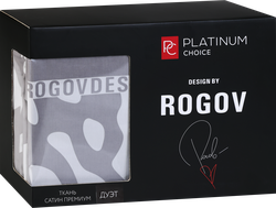 Комплект постельного белья Евро PLATINUM CHOICE белый, сатин, Арт. PCSA_евроwh