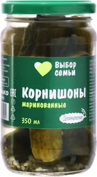 Корнишоны маринованные ВЫБОР СЕМЬИ, 340г