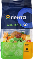Изображение товара Цукаты ЛЕНТА Ананас, 150г