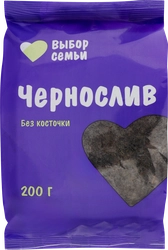 Чернослив ВЫБОР СЕМЬИ без косточки, 200г