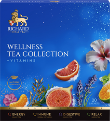 Изображение товара Чай RICHARD Ассорти чайное Велнес ти коллекшн, 20саш