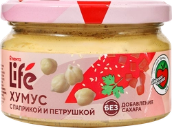 Хумус ЛЕНТА LIFE с паприкой и петрушкой, 200г