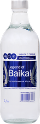Изображение товара Вода питьевая LEGEND OF BAIKAL Забота о здоровье с добавлением кальция, магния и калия газированная, 0.5л