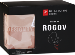 Комплект постельного белья Дуэт PLATINUM CHOICE бежевый, сатин, Арт. PCSA_дуетbe