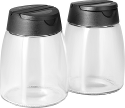 Изображение товара Набор банок для специй HOMECLUB Daily, стекло, пластик, 150мл, Арт. YPG-3