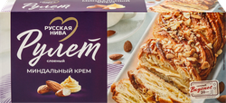 Изображение товара Рулет сдобный РУССКАЯ НИВА Твист Миндальный крем, 300г