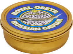 Изображение товара Икра осетровая ROYAL BLACK зернистая, 250г