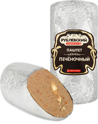 Паштет РУБЛЁВСКИЙ Печеночный мясной, 250г