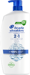 Изображение товара Шампунь-бальзам HEAD&SHOULDERS Основной уход 2в1 против перхоти, 1000мл