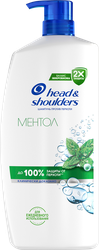 Шампунь HEAD&SHOULDERS Ментол против перхоти, 1000мл