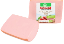 Изображение товара Колбаса вареная ВЕЛКОМ Докторская, 400г