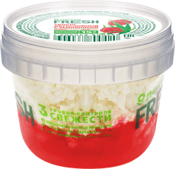 Изображение товара Творог ЛЕНТА FRESH с земляникой 3,2%, без змж, 160г