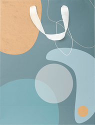 Изображение товара Пакет подарочный ПАКЕТИКО Dune, 22,7х18х10см, эффект, Арт. MT