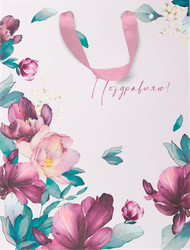 Изображение товара Пакет подарочный ПАКЕТИКО Home, эффект, 31,5х25,5х11см, Арт. LVT