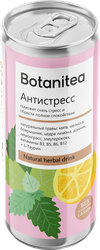 Напиток безалкогольный слабогазированный BIOPRACTIKA Botanitea Antistress, на растительном сырье, 330мл