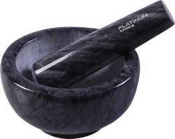 Ступка для специй PLATINUM CHOICE с пестиком, мрамор, Арт. MP-S1