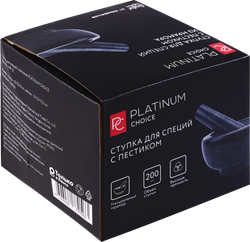 Ступка для специй PLATINUM CHOICE с пестиком, мрамор, Арт. MP-S1