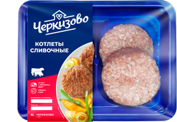 Изображение товара Котлеты из свинины и говядины ЧЕРКИЗОВО Сливочные, 400г