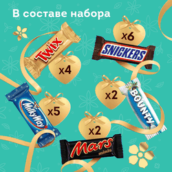 Набор подарочный MINIS MIX восьмиугольник, 262г