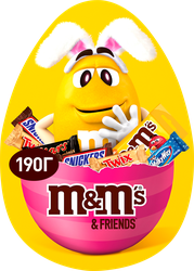 Набор подарочный M&M'S Яйцо Пасха, 190г