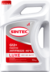 Изображение товара Антифриз SINTEC Luxe G12+ красный до -40, 10кг