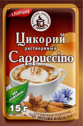 Изображение товара Цикорий растворимый РУССКИЙ ЦИКОРИЙ Cappuccino порошкообразный с добавками, 15г