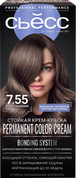 Изображение товара Крем-краска для волос СЬЁСС 7.55 Ультрапепельный русый, 115мл