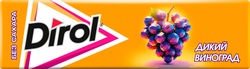 Изображение товара Жевательная резинка DIROL Дикий виноград, без сахара, 13,6г