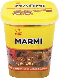 Изображение товара Мармелад жевательный МАРМИ с соком в форме мишки, 250г