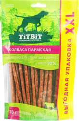 Изображение товара Лакомство для собак TITBIT Колбаса Пармская, для всех пород, 350г