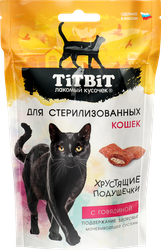 Изображение товара Лакомство для кошек TITBIT Говядина, для стерилизованных, 60г