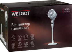 Вентилятор напольный WELGOT сенсорный, Арт. SF705-1316E