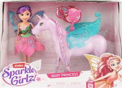 Изображение товара Набор игровой SPARKLE GIRLZ Кукла-фея с единорогом, Арт. 100413