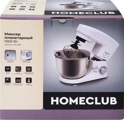 Изображение товара Миксер планетарный HOMECLUB 1000Вт, 3.5л, Арт. SM-969
