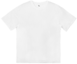 Изображение товара Футболка мужская INWIN оверсайз, белая, Арт. AW25102-01