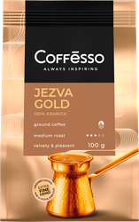 Изображение товара Кофе молотый COFFESSO Jezva Gold 100% Arabica, 100г