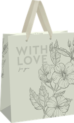 Изображение товара Пакет подарочный MESHU Moon sky, фольга, матовая ламинация, 23х18х10см