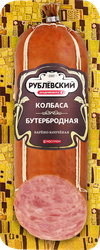 Изображение товара Колбаса варено-копченая РУБЛЁВСКИЙ Бутербродная, 270г
