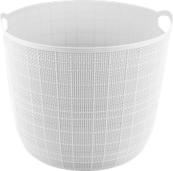 Изображение товара Корзина для белья HOMECLUB эластичный пластик, 40x45см, Арт. SCHA-1