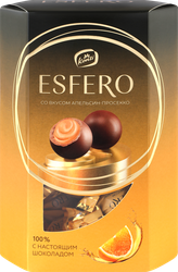 Изображение товара Конфеты ESFERO из молочного шоколада со вкусом апельсин-просекко, 186г