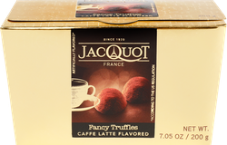 Изображение товара Конфеты JACQUOT Шоколадные трюфели Фантазия со вкусом кофе латте, 200г
