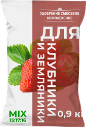 Изображение товара Удобрение для клубники и земляники НОВ-АГРО минеральное, Арт. НА27, 900г
