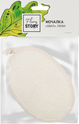 Мочалка для тела FLORY STORY Овал, люфа, Арт. М-011Л