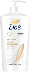 Изображение товара Крем-гель для душа ДАВ Нежность шелка с драгоценными маслами, 610мл
