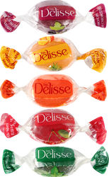 Карамель леденцовая DELISSE Каприз ассорти мини, весовая