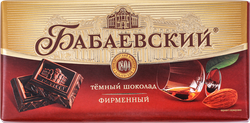 Изображение товара Шоколад темный БАБАЕВСКИЙ Фирменный, 75г