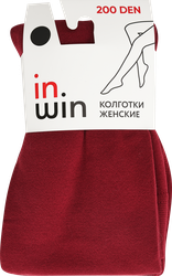 Изображение товара Колготки женские INWIN 200 den, бордовые, Арт. WS097-T